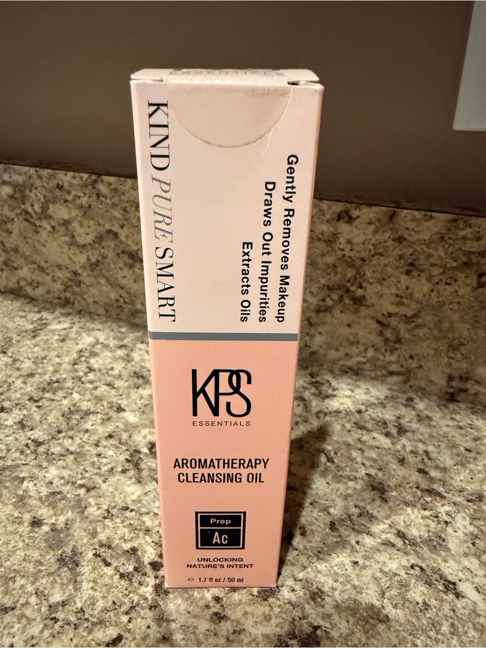 NEW KPS Essentials Aromatherapy Cleansing Oil - Pink & Cream Packaging